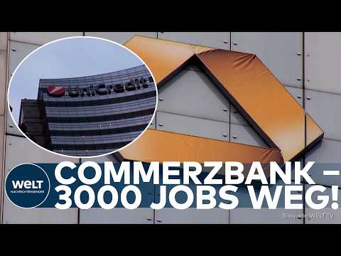 COMMERZBANK: 3000 Jobs sollen weg! Bank baut massiv ab – Gewinnziel steigt auf 4,6 Milliarden Euro