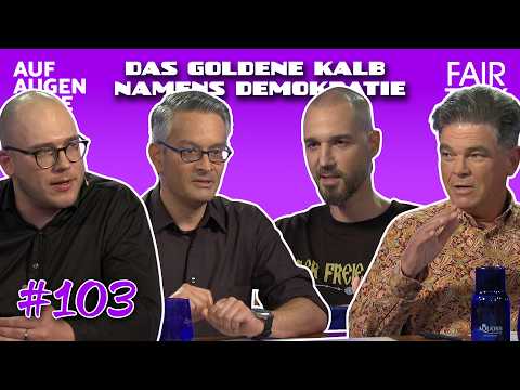 DAS GOLDENE KALB NAMENS DEMOKRATIE mit Michael Werner, Ben Richter, Jan A. Karon und Peter Müller