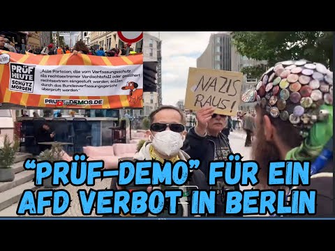 Demo für ein AfD Verbot in Berlin – Pöbeleien und Gespräche | 09.05.2026