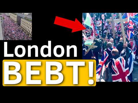 Den Engländern REICHT ES! Die Straßen PLATZEN bei Anti-Migrations Demo!