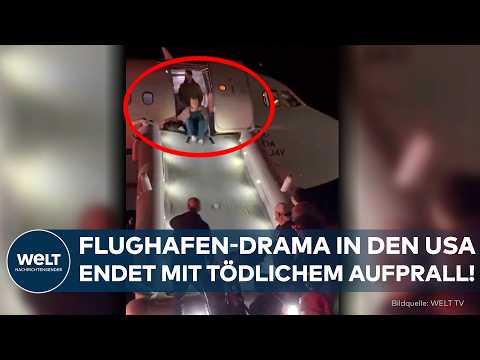 DENVER: Mensch auf der Startbahn! Feuer und Rauch nach tödlichem Airbus-Zwischenfall am Flughafen!