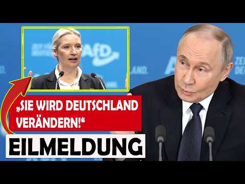 DER Moment, der Deutschland erschütterte – Putin spricht über die nächste Kanzlerin!