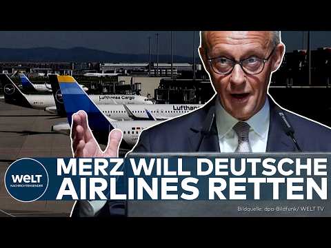 DEUTSCHE LUFTFAHRT: Airlines in der Krise! Jetzt reagiert Merz mit neuem Maßnahmenpaket