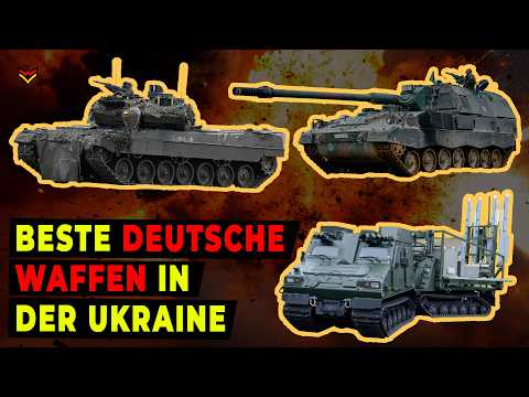 DEUTSCHE STÄRKE Im Russland-Ukraine-Krieg: PzH 2000, IRIS-T, Leopard, Skynex, Gepard, RCH 155, COBRA
