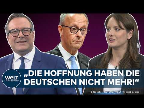 DEUTSCHLAND: Alarmierende Zahlen für Merz: Bürger verlieren Geduld mit der Regierung