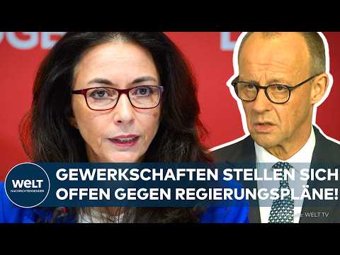 DEUTSCHLAND: DGB-Chefin Fahimi warnt Regierung mit klarer Kampfansage und kündigt Widerstand an!