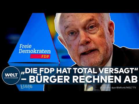 DEUTSCHLAND: „Die FDP hat total versagt. Da gibt es kein Zurückkommen mehr“ – Kritik am FDP-Neustart