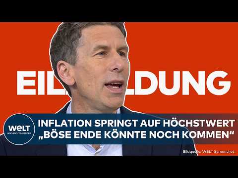 DEUTSCHLAND: Donnerschlag! Inflation steigt auf Höchstwert! Preis-Explosion bei Benzin und Heiz-Öl