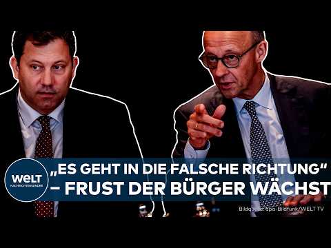 DEUTSCHLAND: „Es wird an den falschen Ecken gespart“ – Bürger üben harte Kritik an Schwarz-Rot
