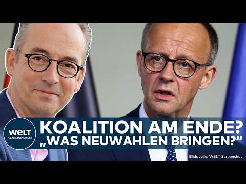 DEUTSCHLAND: Heftige Krise! Koalition vor dem Aus? Fleischhauer äußert sich zu Neuwahlen