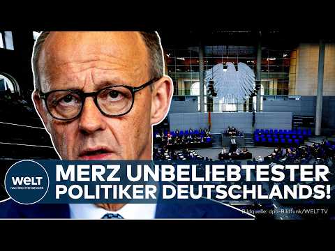 DEUTSCHLAND: Merz bleibt im Ranking weiter Schlusslicht – diese Politiker sind auf der Überholspur!