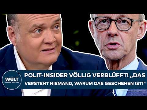DEUTSCHLAND: Polit-Insider verrät! „Das zeigt, wie sehr Merz bei vielen Leuten in der Kreide steht!“