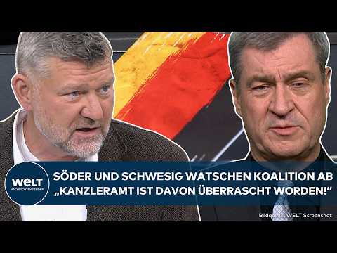 DEUTSCHLAND: Söder und Schwesig gehen auf CDU und SPD los! Heftige Kritik an Plänen zur Entlastung