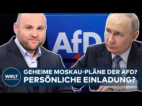 DEUTSCHLAND: Von Putin eingeladen? AfD-Politiker planen Reise nach Russland