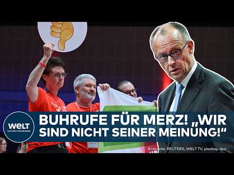 DGB: Pfiffe und Buhrufe für den Kanzler! Arbeiter lehnen Merz ab!