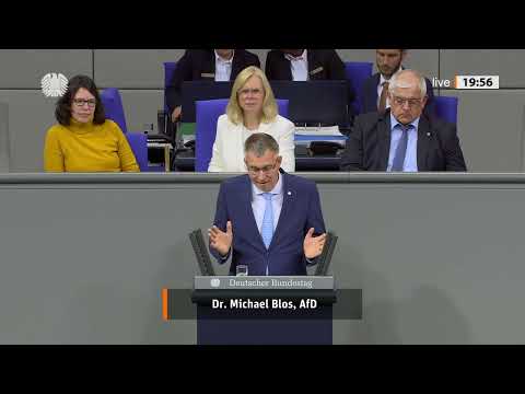 DR. MICHAEL VOSS AfD: Wird unser Trinkwasser immer schlechter?