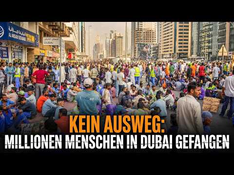 Dubais ruin: drei millionen arbeiter sind gefangen und der weltflughafen ist jetzt leer.
