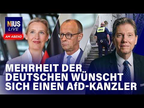 ⁣🎙️Mehrheit der Deutschen wünscht sich einen AfD-Kanzler | NIUS Live am Abend vom 06.05.26