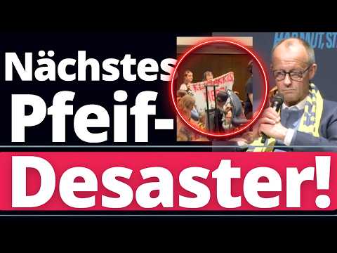 Eil: Merz kann nicht mehr öffentlich auftreten! Tumult beim Katholikentag in Würzburg!