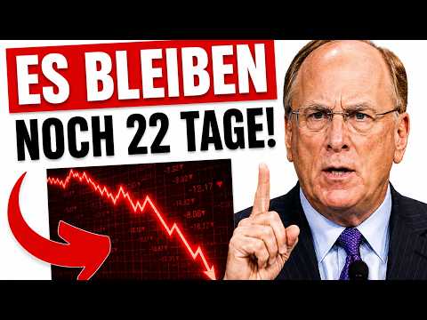EILT: BlackRock-Chef warnt vor totalem Zusammenbruch! (Das Pulverfass explodiert) EILT: BlackRock-Chef warnt vor totalem Zusammenbruch! (Das Pulverfass explodiert)