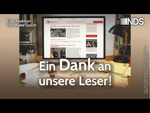 Ein Dank an unsere Leser! | Maike Gosch | NachDenkSeiten-Podcast | 28. Mai 2026