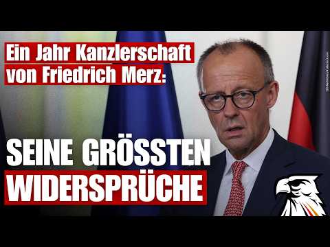 Ein Jahr Kanzlerschaft von Friedrich Merz: SEINE GRÖẞTEN WIDERSPRÜCHE