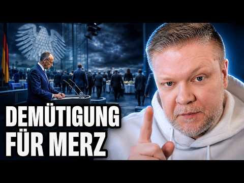 Eklat bei Merz‘ Auftritt: Die eigenen Leute laufen einfach raus!