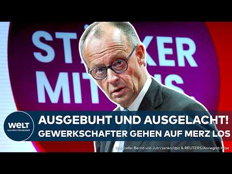 EKLAT BEIM DGB-KONGRESS: Kanzler Merz gnadenlos ausgebuht! – Die komplette Rede