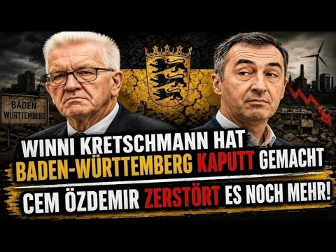 Erst Kretschmann … jetzt Özdemir?! Baden-Württemberg am Ende?