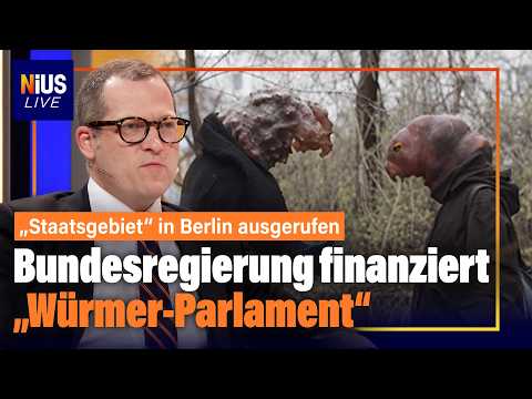 Erwachsene verkleiden sich als Würmer – und der Steuerzahler bezahlt | NIUS Live