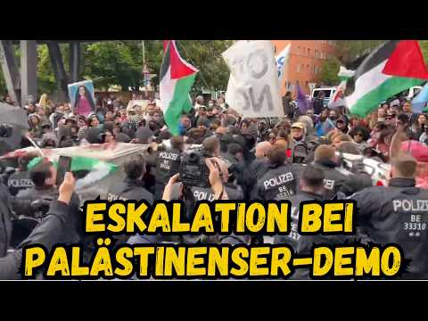 Eskalation und Festnahmen bei Palästinenser Demo in Berlin – Nakba 48 | 16.05.2026