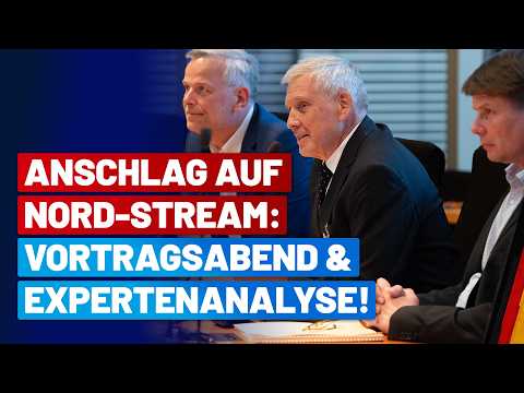 Expertenanalyse zum Anschlag auf Nord Stream mit Erik Andersson! – AfD-Fraktion im Bundestag