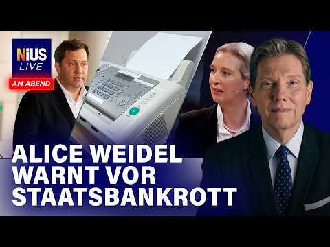🎙️Steuerschätzung 2026: Einnahmen brechen um 17,8 Mrd. Euro ein | NIUS Live am Abend vom 07.05.26