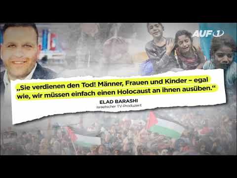 💥⚠️ Unfassbar! Israelischer TV-Produzent fordert Holocaust an Palästinensern