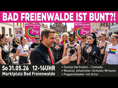 🔥BAD FREIENWALDE IST BUNT?! 🌈👮‍♂️
