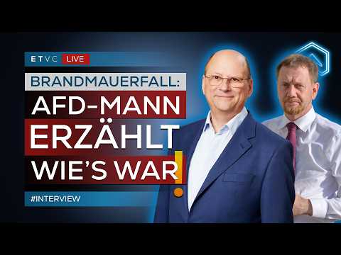 🔴 BRANDMAUER-FALL: So kam es zum GRÜNEN-EKLAT in Sachsen! 😂 | #INTERVIEW