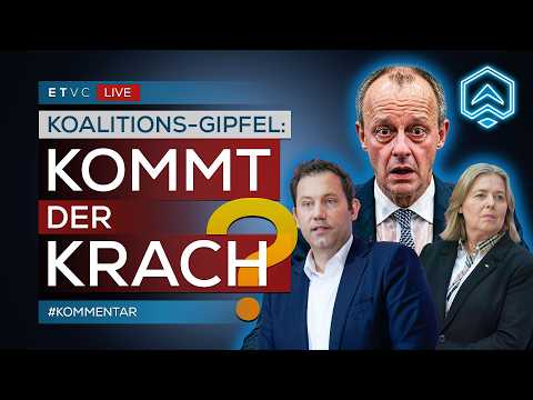 🔴 KRISEN-SITZUNG im KANZLERAMT: Merz vs. BAS & KLINGBEIL – Der KAMPF beginnt! | #WATCHPARTY