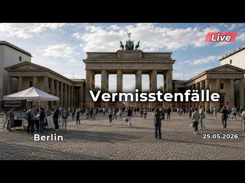🔴 Live: Berlin | Internationaler Tag der vermissten Kinder 🔴 Live: Berlin | Internationaler Tag der vermissten Kinder