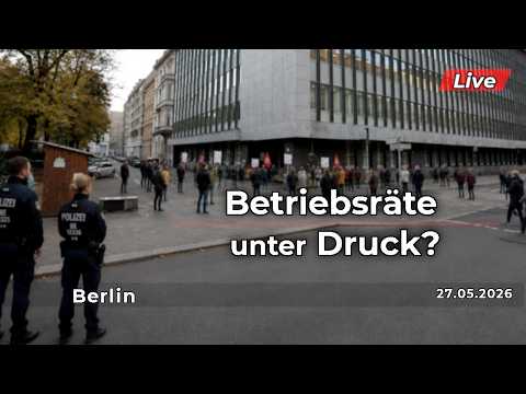 🔴 Live: Berlin | Protest vor dem Arbeitsgericht 🔴 Live: Berlin | Protest vor dem Arbeitsgericht