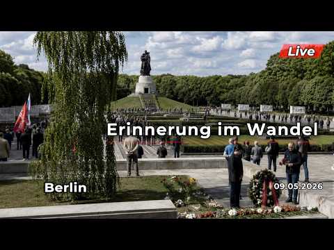 🔴 Live: Berlin Treptower Park | Eindrücke vom 9. Mai