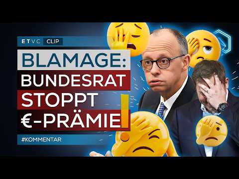🤣 1000€-BLAMAGE: Bundesrat STOPPT Regierungs-NULLNUMMER! | #KOMMENTAR