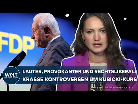 FDP: Lauter, provokanter und rechtsliberal? Krasse Kontroversen um Kubicki-Kurs in der Partei