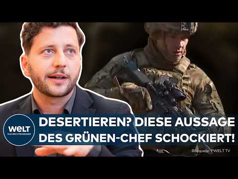 FELIX BANASZAK: Eklat! Ein AfD-Verteidigungsminister? Der Grünen-Chef empfiehlt zu desertieren