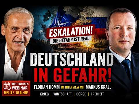Florian Homm & Markus Krall: Deutschland steuert direkt auf den Krieg zu! Florian Homm & Markus Krall: Deutschland steuert direkt auf den Krieg zu!