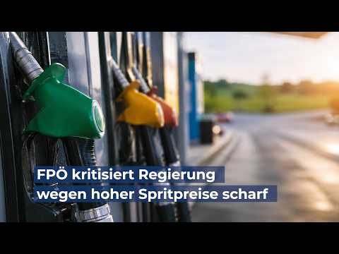 FPÖ kritisiert Regierung wegen hoher Spritpreise scharf