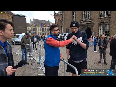 „Free Palestine, Ihr Schwachköpfe!“ – „Free Palestine from Hamas!“ Kontroverse bei BPE in Bremen
