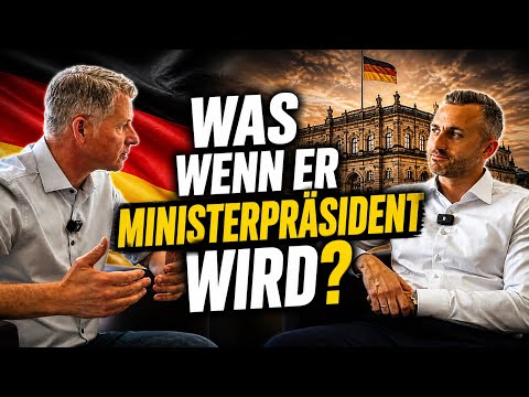 Ganz Deutschland schaut auf Ulrich Siegmund bei der Wahl im September.Seine Ideen klingen spannend!