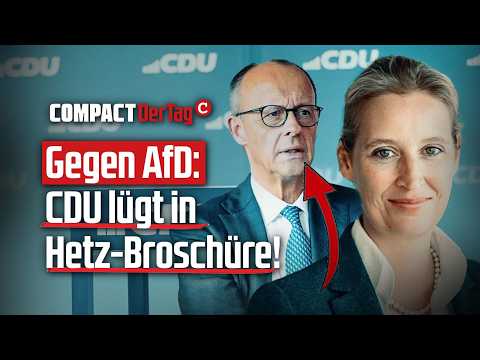 Gegen AfD: CDU lügt in Hetzbroschüre!💥 Gegen AfD: CDU lügt in Hetzbroschüre!💥