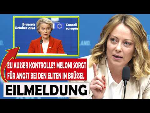 „Genug ist genug!“ – Meloni schockiert Brüssel mit harter Ansage „Genug ist genug!“ – Meloni schockiert Brüssel mit harter Ansage