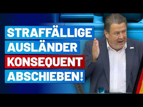 Gewaltkriminalität: Man muss die Ursache bekämpfen, nicht nur Symptome! – Stephan Brandner – AfD